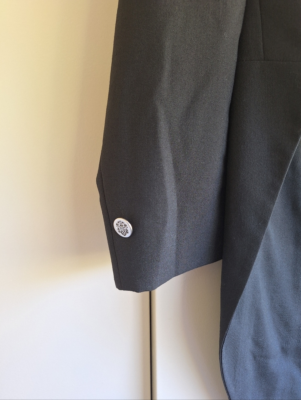 Expressions After Six Men's Black Formal Tailcoat Tuxedo Jacket - Size ~40R New - Picture 4 of 8